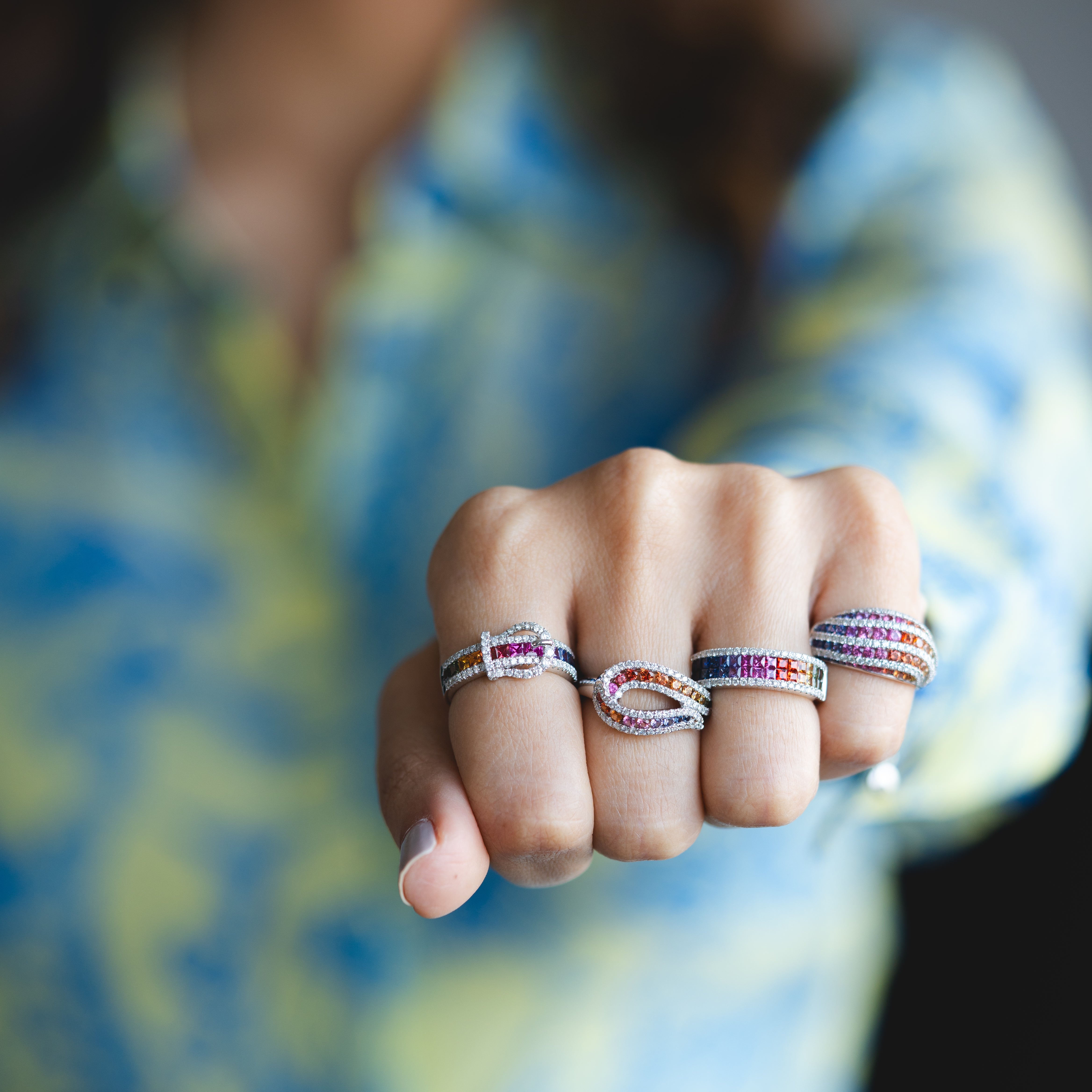 Rainbow Ring - Buckle