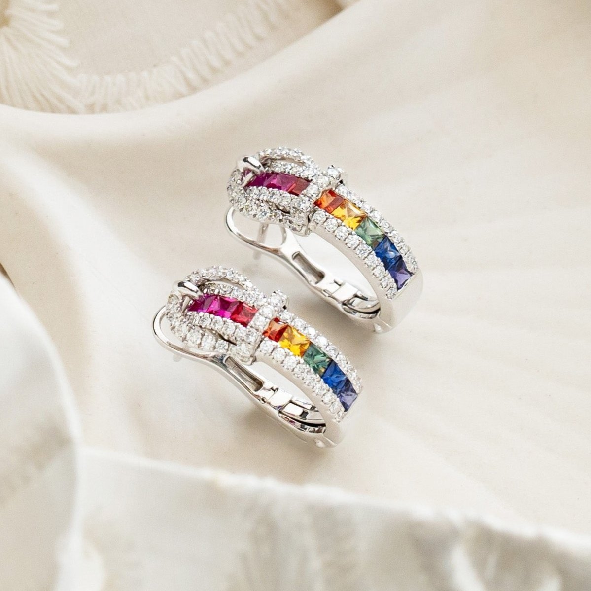 Rainbow Earrings - Buckle